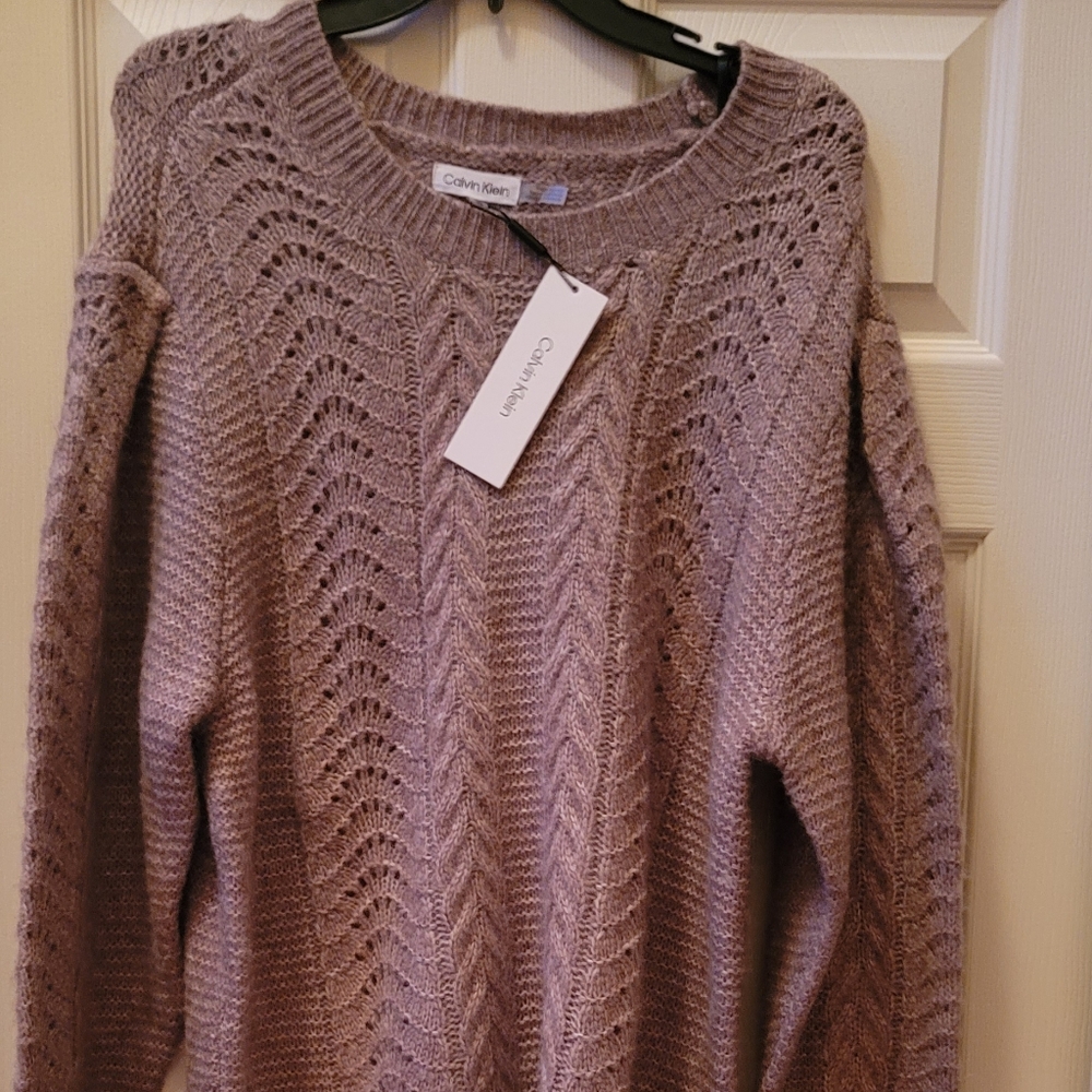 $89 Womens NEW with Tags Womens CALVIN KLEIN sweater Size XL